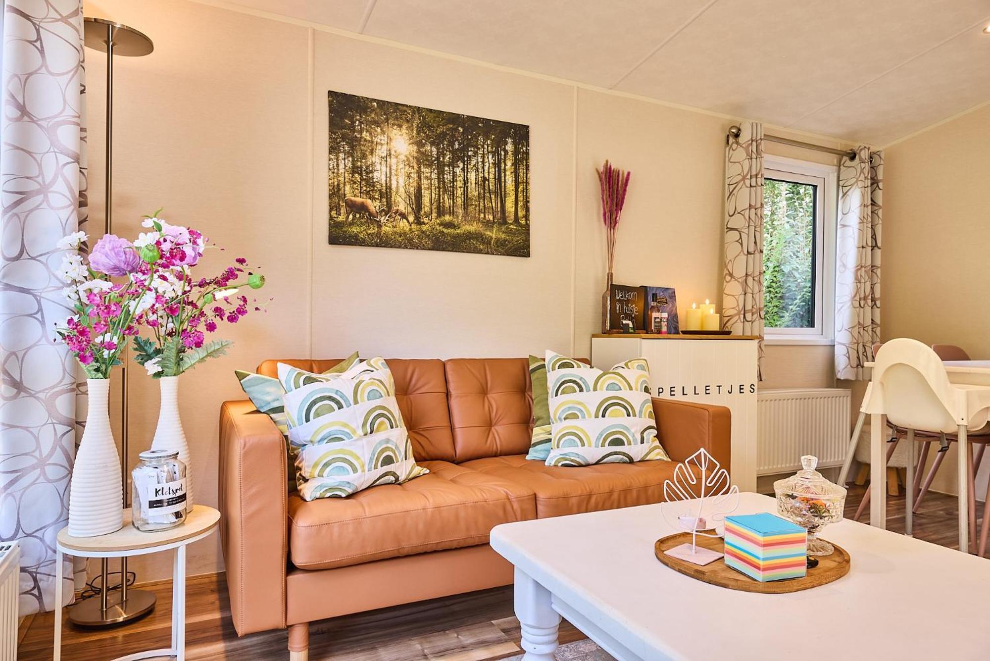 Chalet Huisje Bella Op De Veluwe Max 2 Volwassene Beekbergen Eksteriør bilde